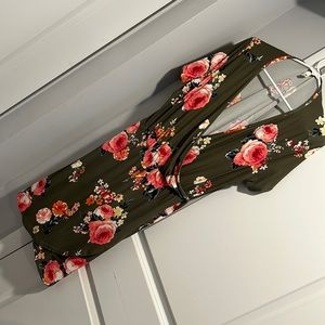 1x floral dress